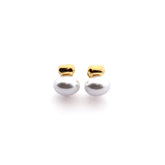 RENATA - 20mm pearl earrings